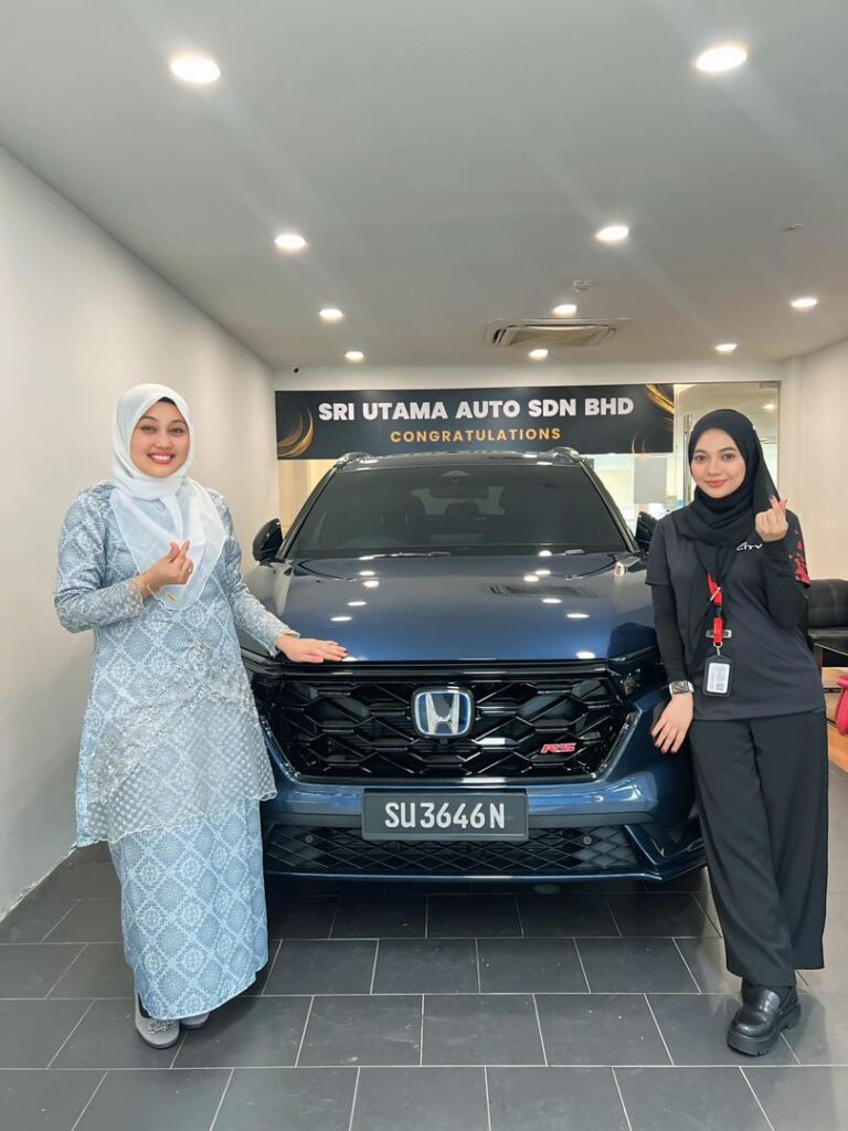 Honda happy customer delivery
